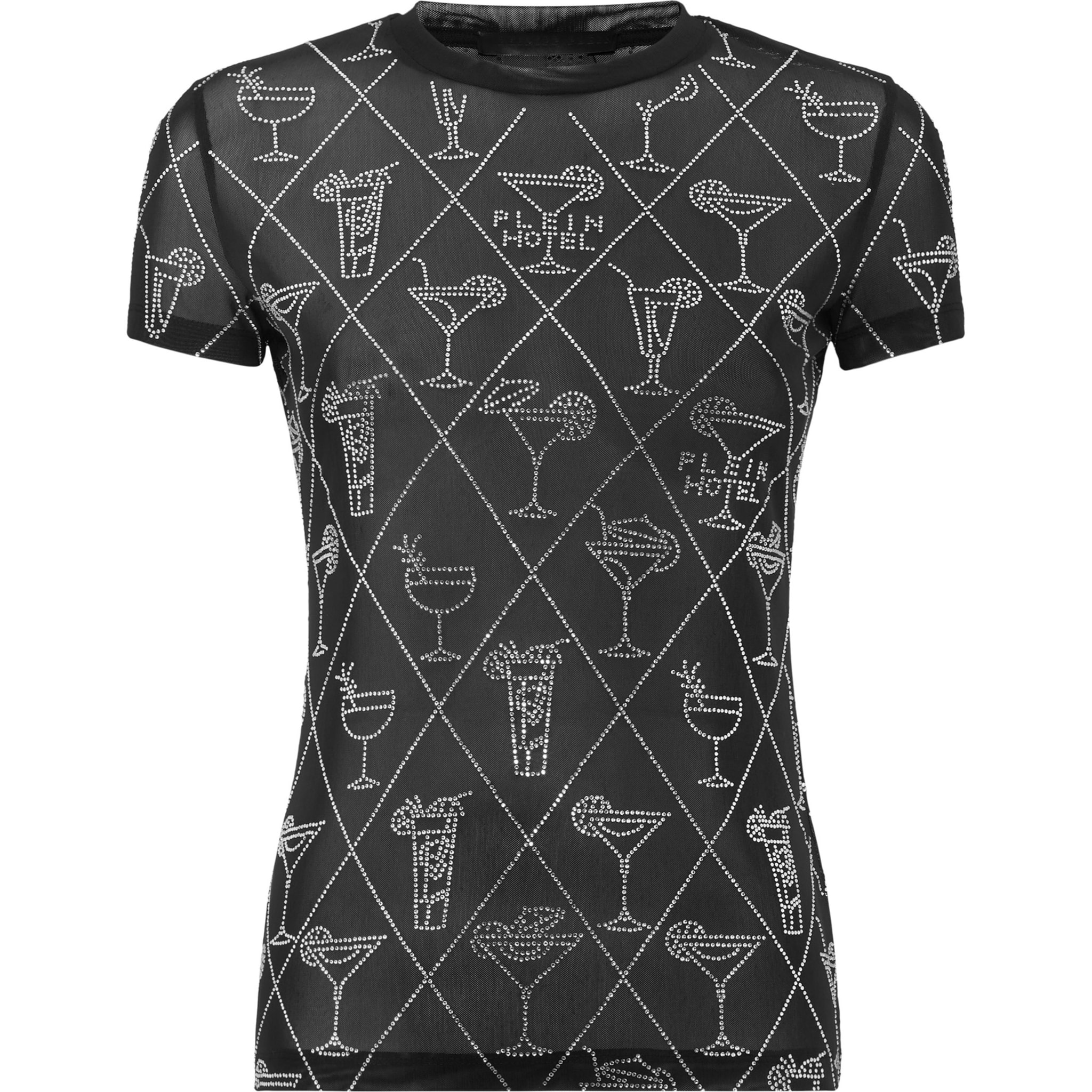 PHILIPP PLEIN T-Shirt Sexy Pure CRYSTAL