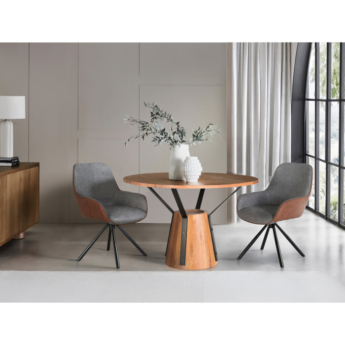 Mesa de comedor - 76x116cm diam