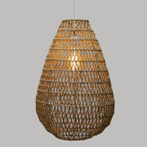 Suspension "Etel" beige D38cm