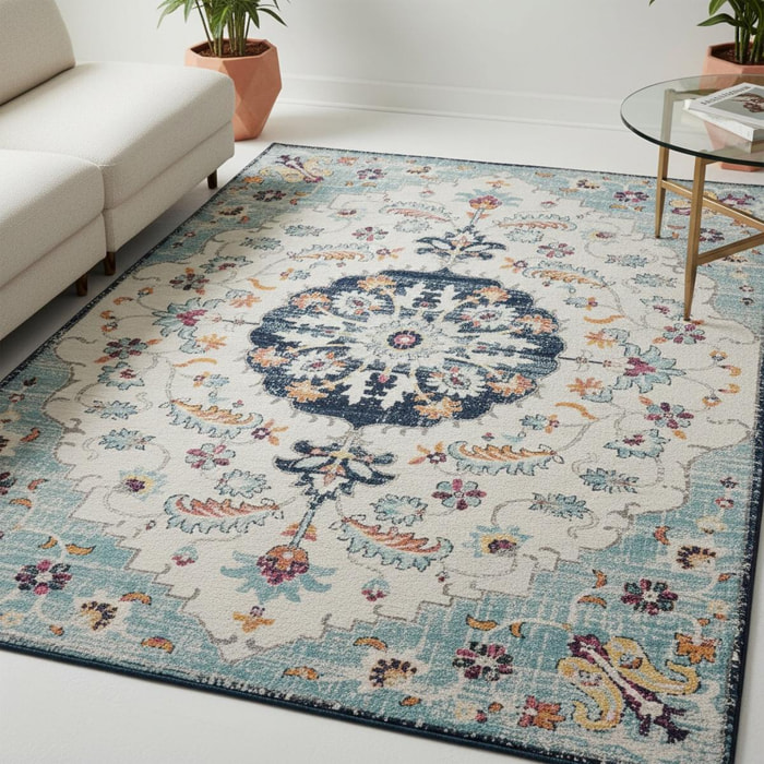tapis d'orient ILDA, tapis ton sur ton moderne et contemporain