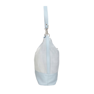 Borsa a spalla da donna - Modello Graziana - Vera pelle - 33.0 x 35.0 x 11.0 cm