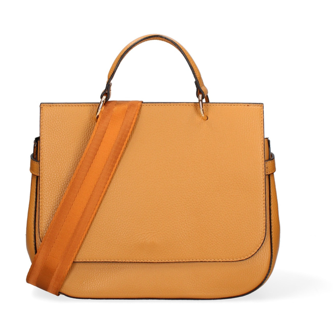 Borsa a mano da donna - Modello Novara Plus - Vera pelle - 33.0 x 27.0 x 15.0 cm