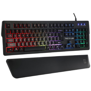 Clavier gamer THE G-LAB KEYZ PALLADIUM FR