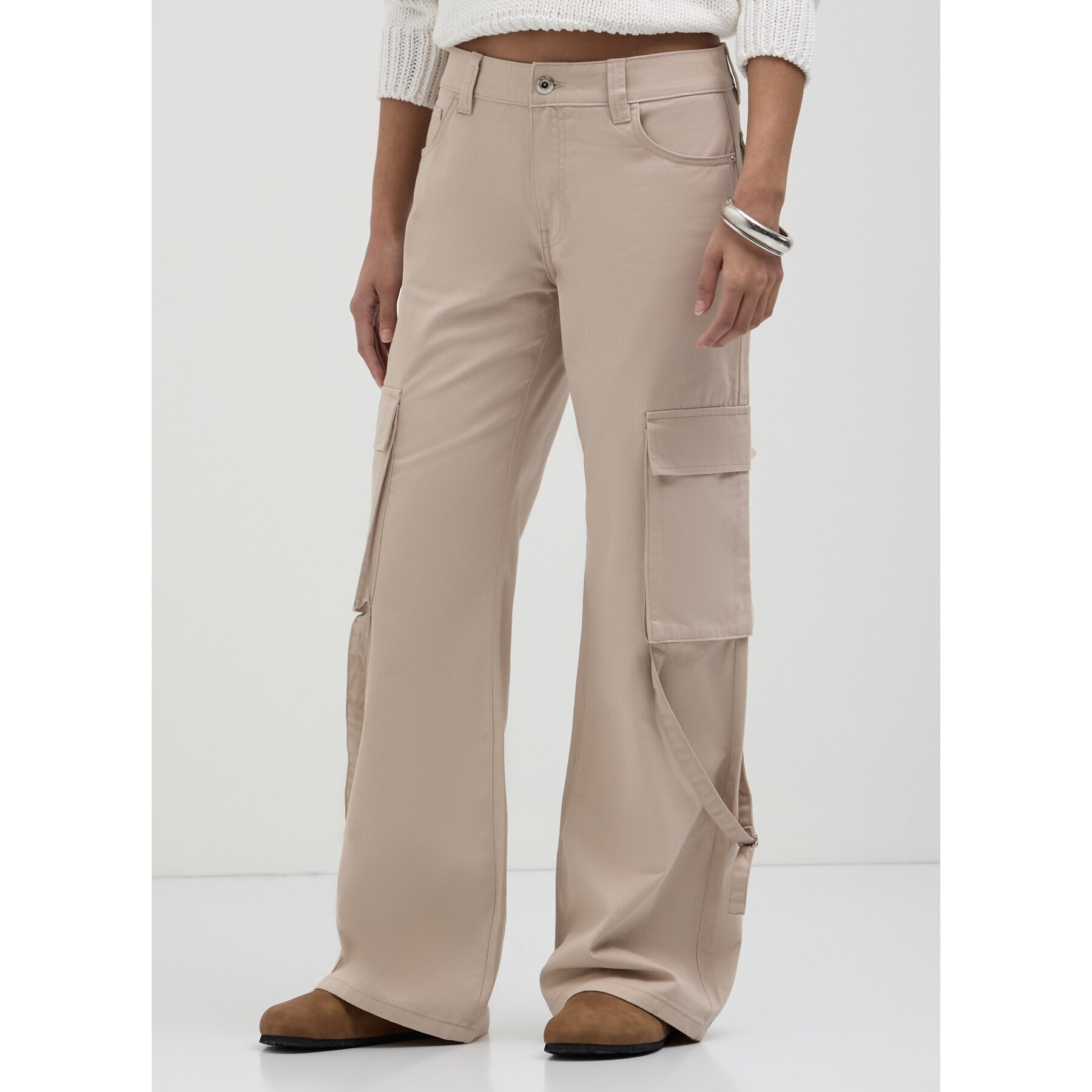 Pantalone cargo cotone