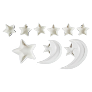 Service Vaisselle 9pcs Nuit Etoilee