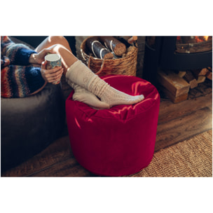 Marilyn Velours Bordeaux