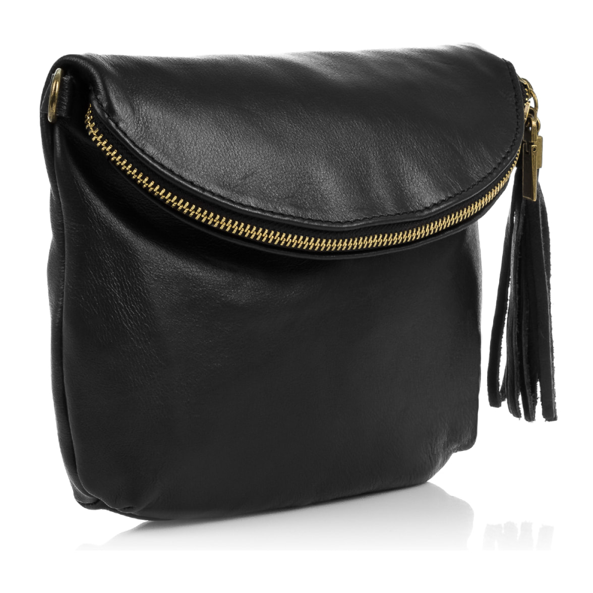 Ancona Bolso bandolera Mujer.Piel auténtica Sauvage