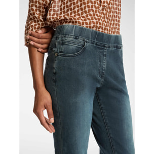 Elena Mirò - Pull-on jeggings 5 tasche, "Pat" - Blu