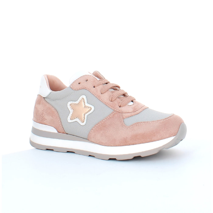 Armata di Mare Scarpe Sneaker Donna AMD P21H69 Peach Grey