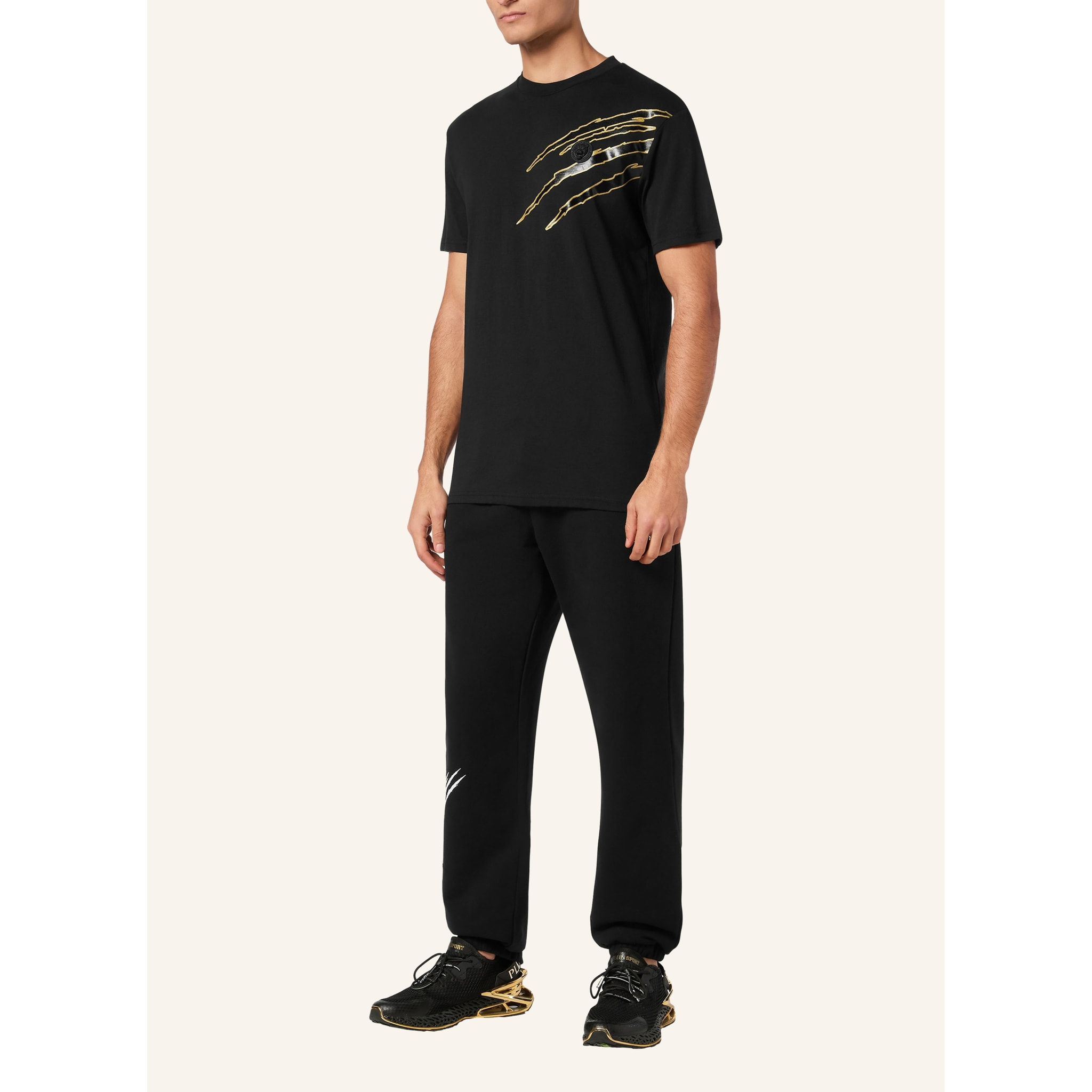 PLEIN SPORT Camiseta Cuello Redondo SCRATCH