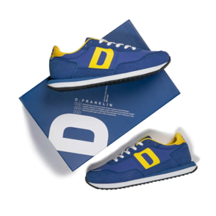 Zapatillas Deportivas Casual Hombre 535 Nylon Royal en Azul D.Franklin