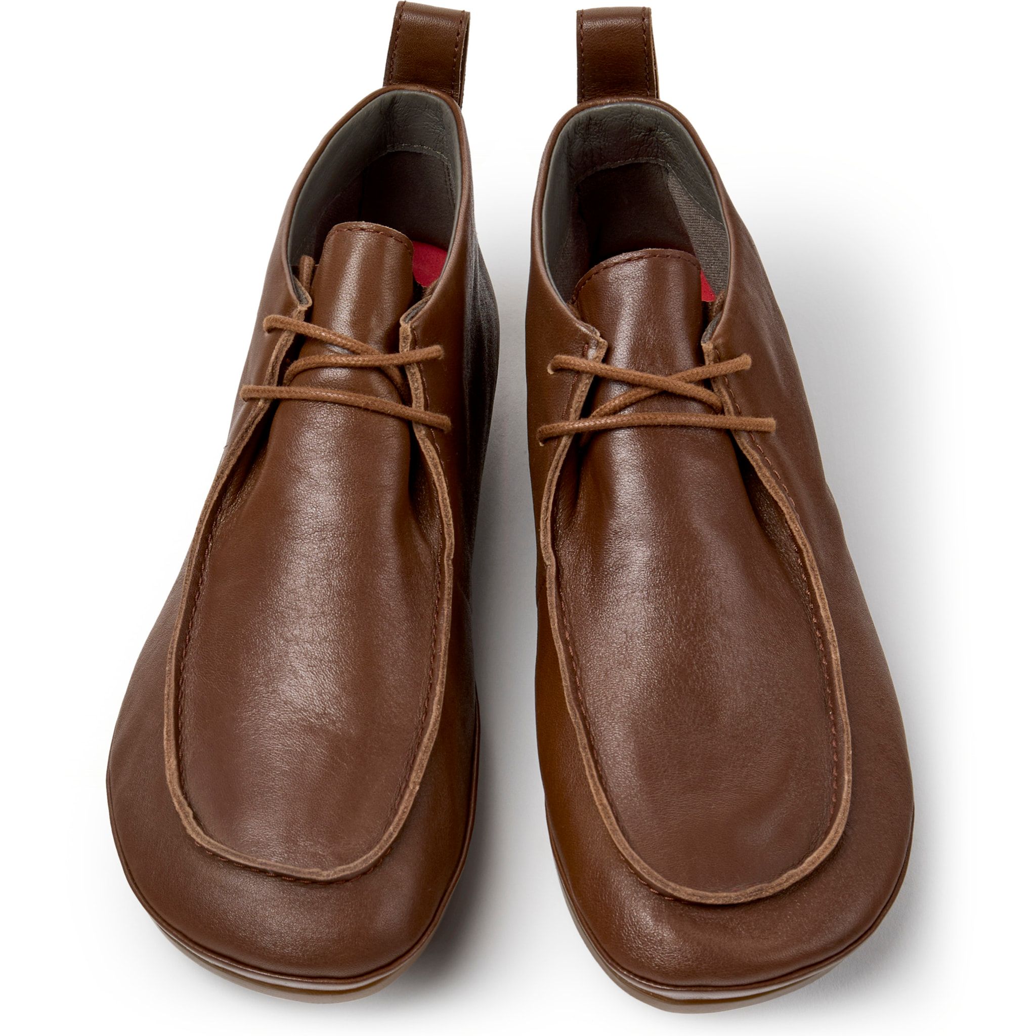 Botines - CAMPER Right Nina - Marron - Piel lisa
