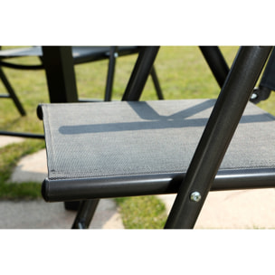 Lot de 2 fauteuils de jardin CALAMATA