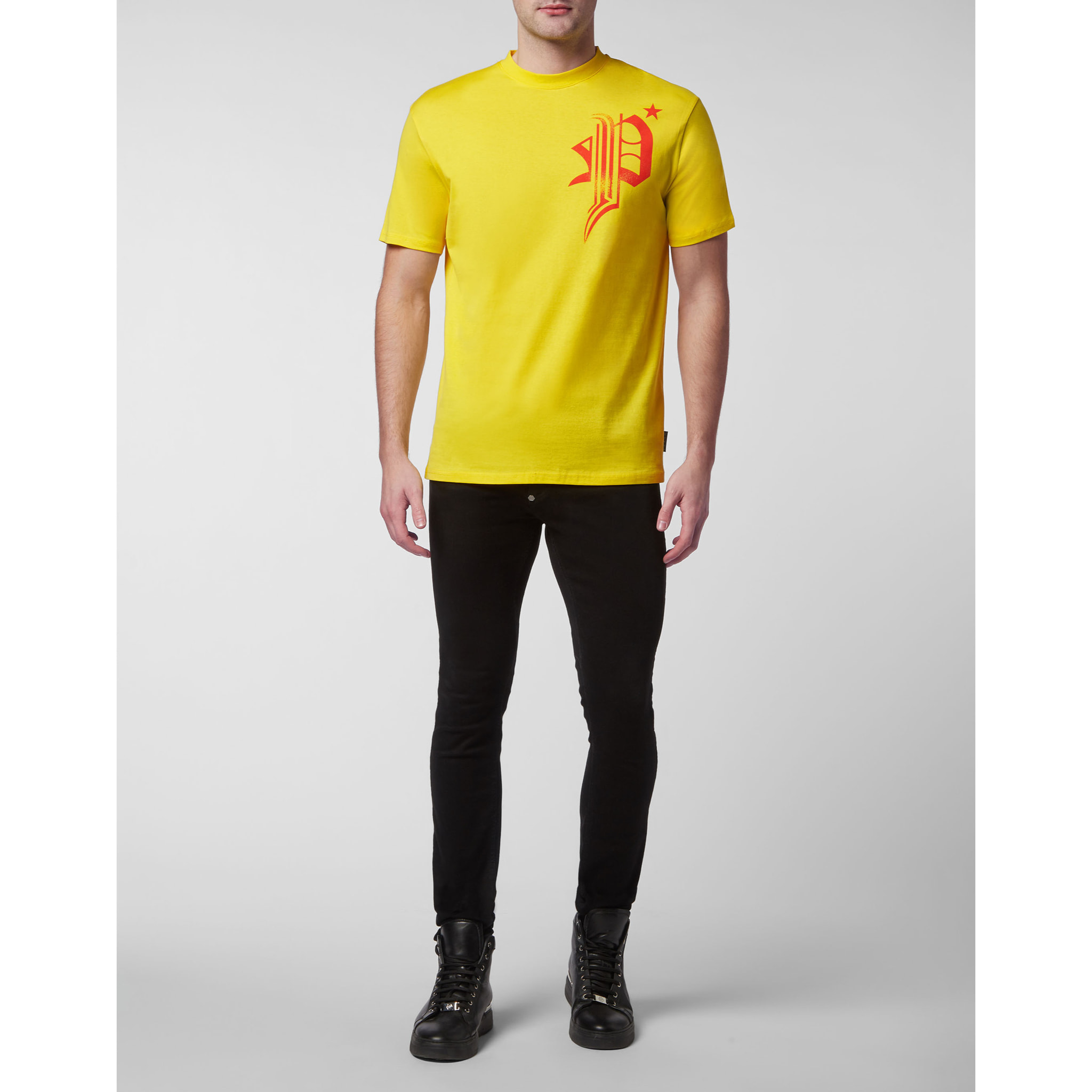 PHILIPP PLEIN Camiseta Cuello Redondo SKULL