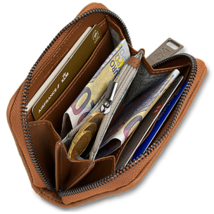 Tarjetero Monedero Lois Silverthrone Taupe