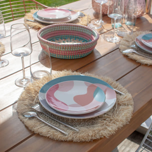 Lot de 4 sets de table en raffia  38cm OAXA