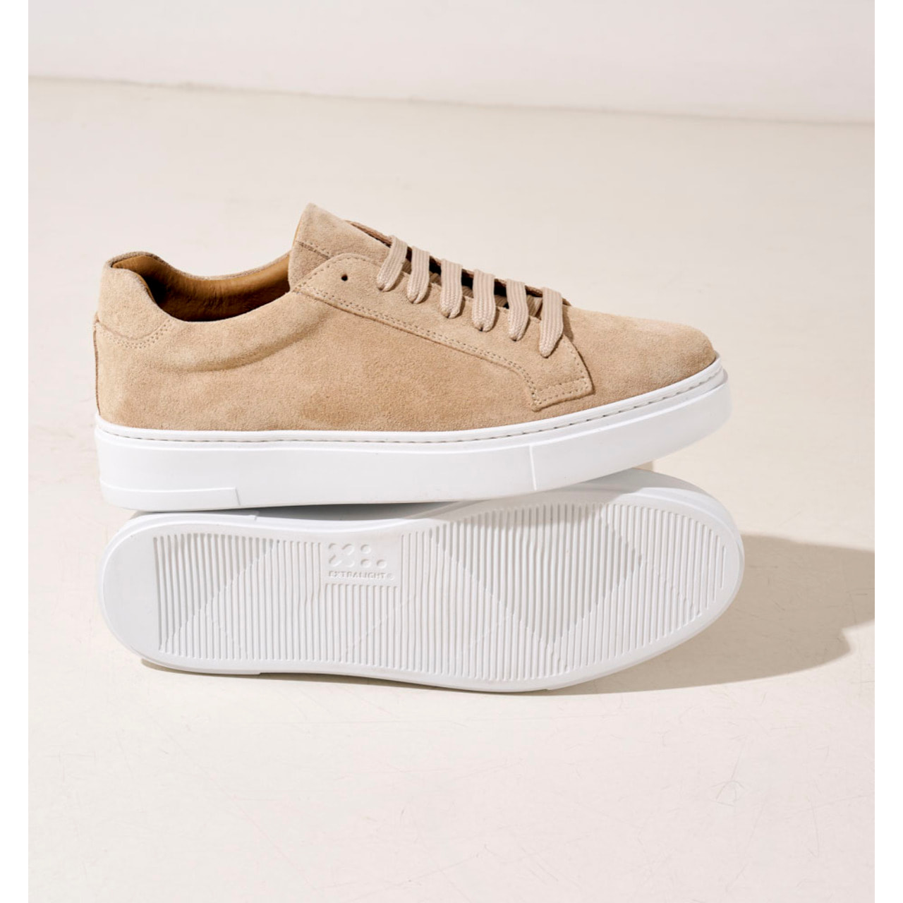 Sneaker British Passport Beige