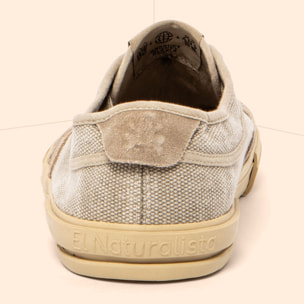 Zapatos N5953 WASHED COTTON BEIG/TEKO color Beig