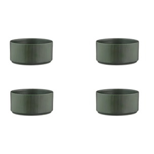 Bol SCANDI Ø12cm - 4 pièces - Olive