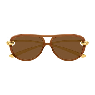Gafas de Sol Bottega Veneta BV1418S-004 de Acetato Mujer 58 mm