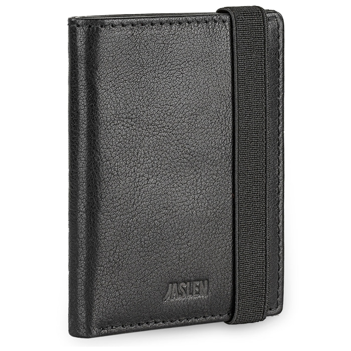 Cartera Hombre Piel Jaslen Hannover Negro