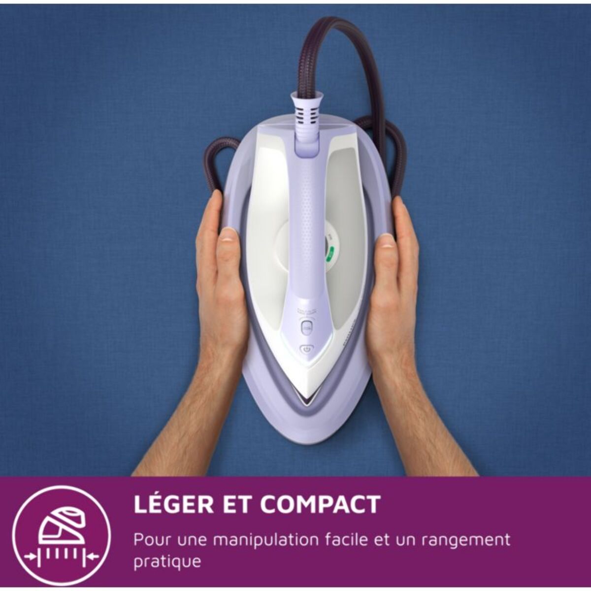 Centrale vapeur PHILIPS PSG3000/30 Série 3000 Mauve 1.4L, 6 bars