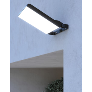 Forlight Proyector LED Integrado Eficiente para Hogar, Acabado Gris Urbano Transparente, Aluminio y Cristal, 190x160mm, Diseño Moderno y Duradero