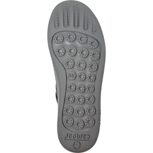 Sneaker-Bootie - CAMPER Peu Touring - Gris - Cuero liso