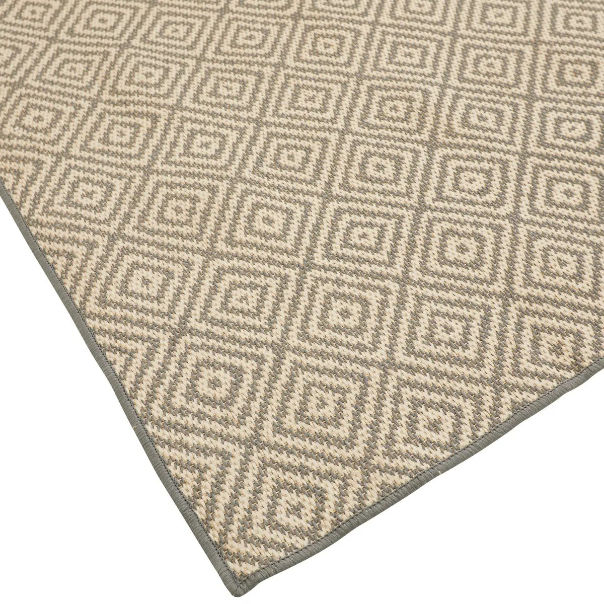 Tapis d extérieur "Ilanga" gris 100x150cm