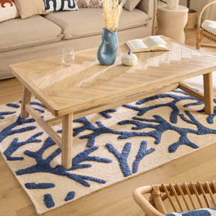 Tapis Oceania 120x170cm bleu