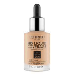 Hd Liquid Coverage Foundation - Fond de Teint Liquide Haute Couvrance 30ml