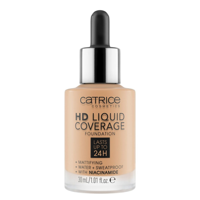 Hd Liquid Coverage Foundation - Fond de Teint Liquide Haute Couvrance 30ml