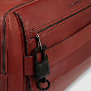 Piquadro Portachiavi in metallo con tracker incorporato, compatibile con app Find My e FindN