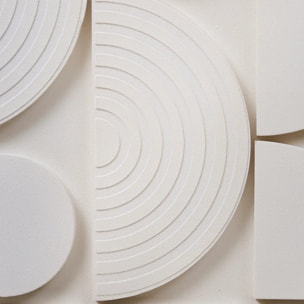 Toile 3D Catalina blanc 60x60cm