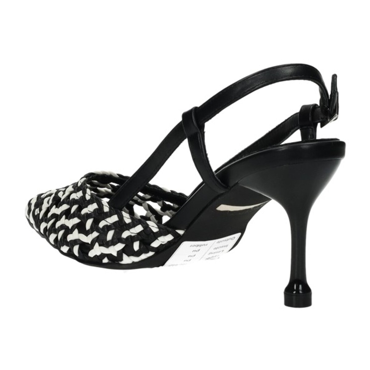 Décolleté sling back Donna Tata Italia Bianco