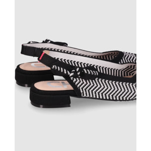 Zapatos de Tejido - Multicolor - Tacón: 3 cm