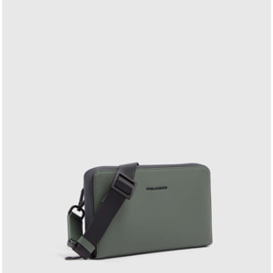 Piquadro Pochette con tracolla rimovibile