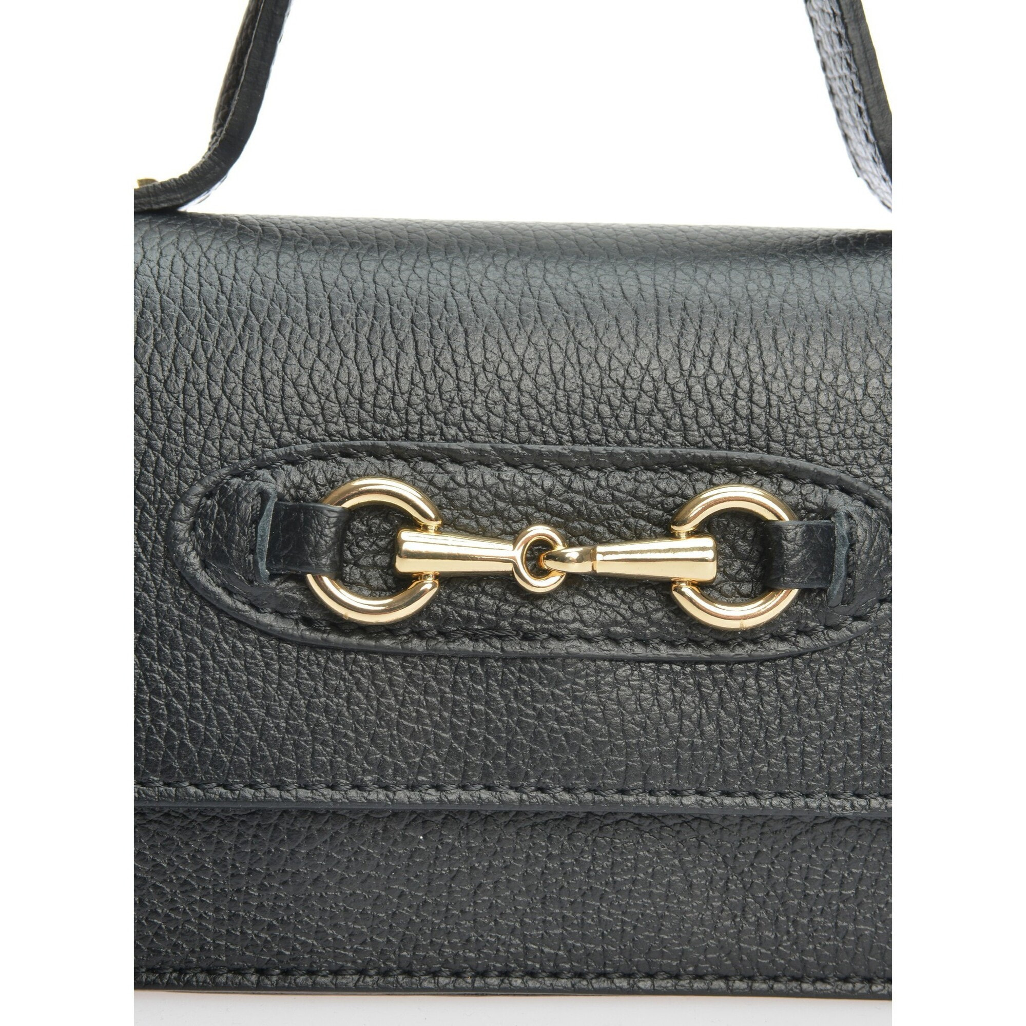 Borsa a spalla Anna Luchini Nero