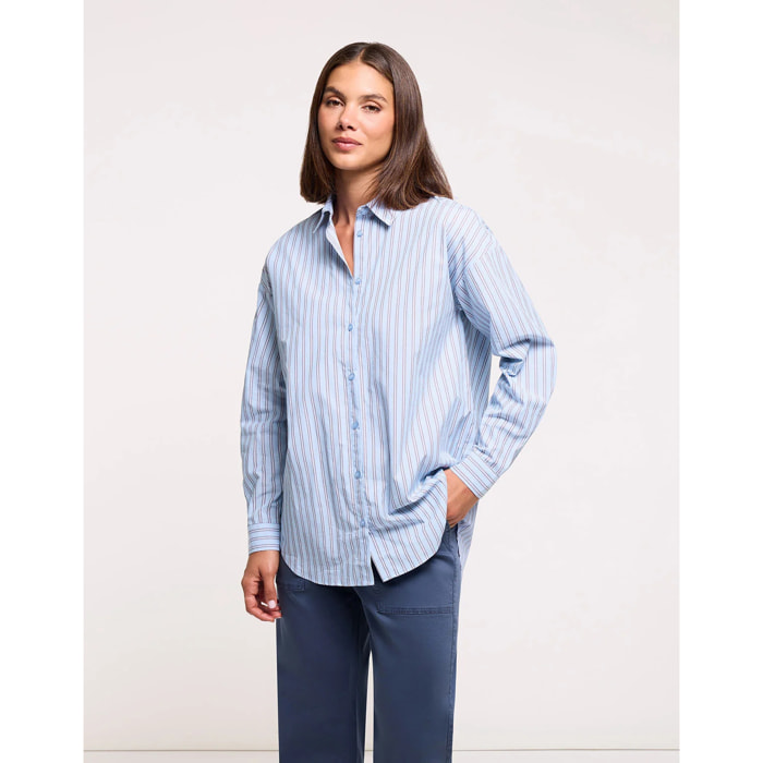 Camisa Manga Larga Azul - Cusco