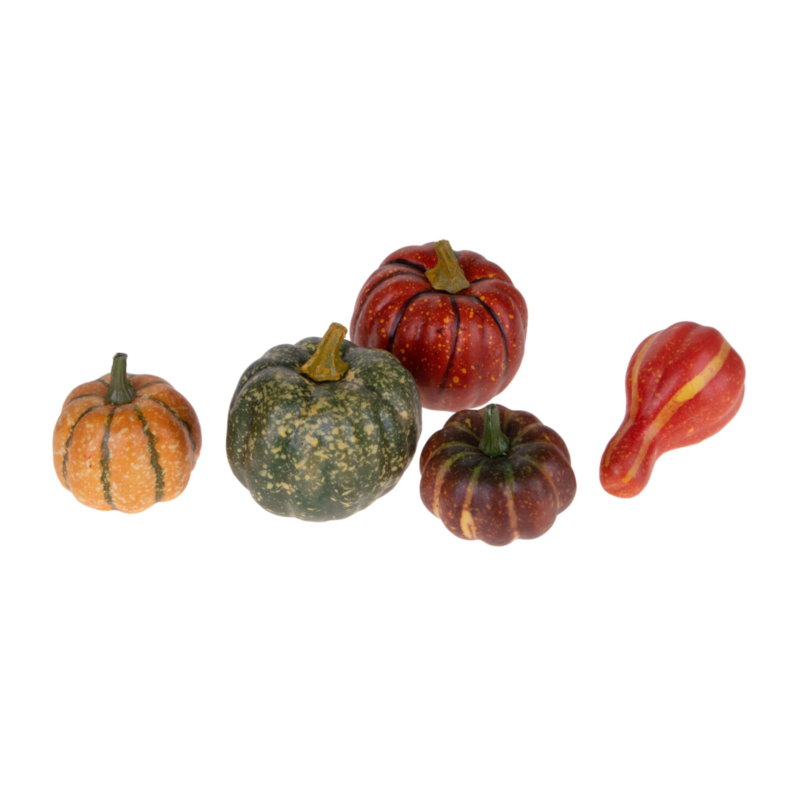 Zucche - Pezzi 6 - 11,5xH10x11,5cm - Bianchi Dino SpA