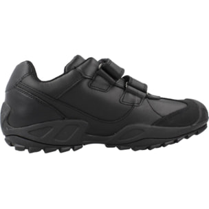 Zapatillas Niño de la marca GEOX  modelo J NEW SAVAGE NEGRO