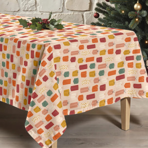 Nappe en résine Anti-tâches Merry Christmas 52
