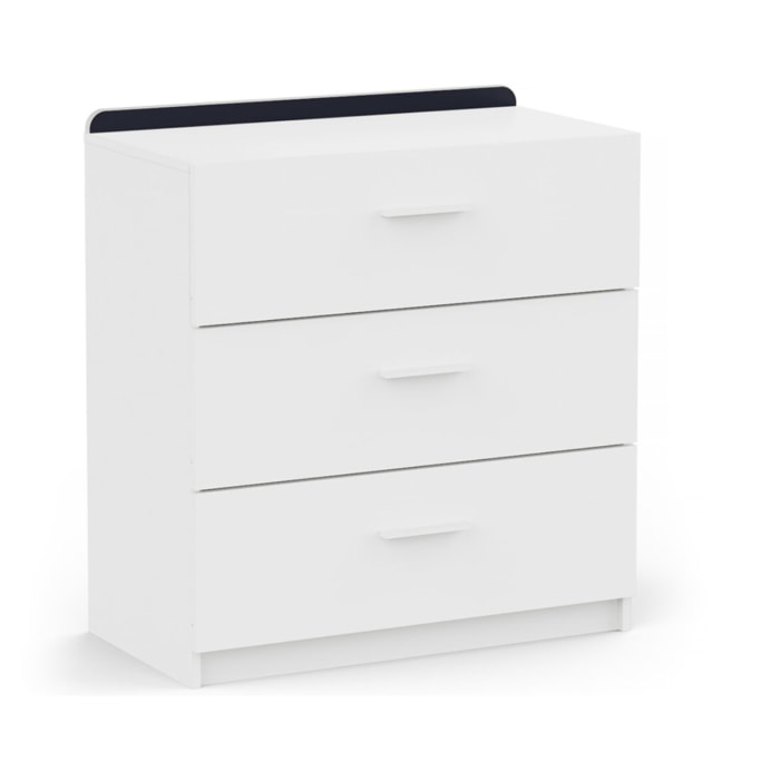 Commode pour enfant "Reverso" - Blanc mat