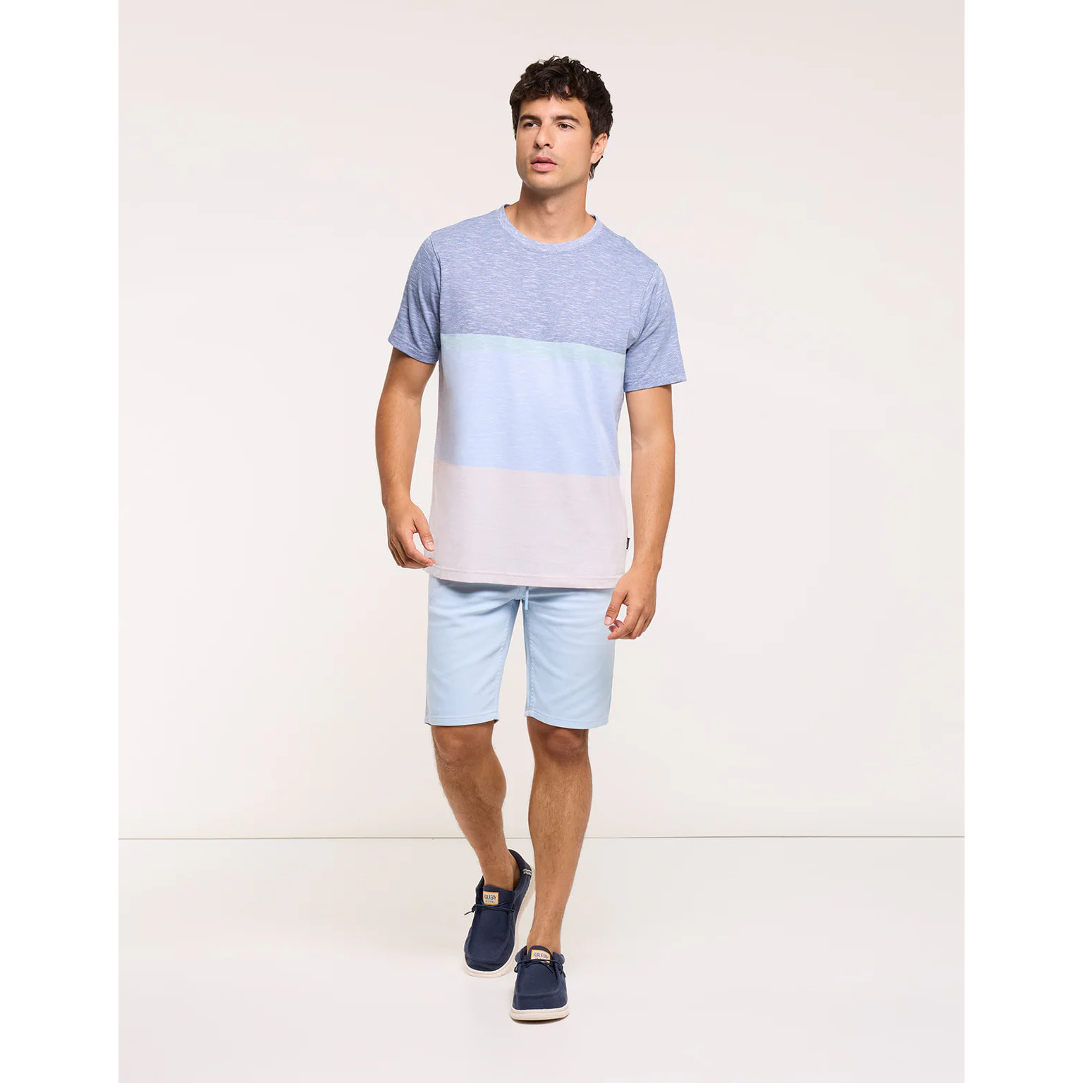 Camiseta Manga Corta Azul - Galosa