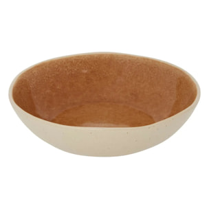 Assiette creuse Wonja jaune L18,8xp18,5xH5,4cm