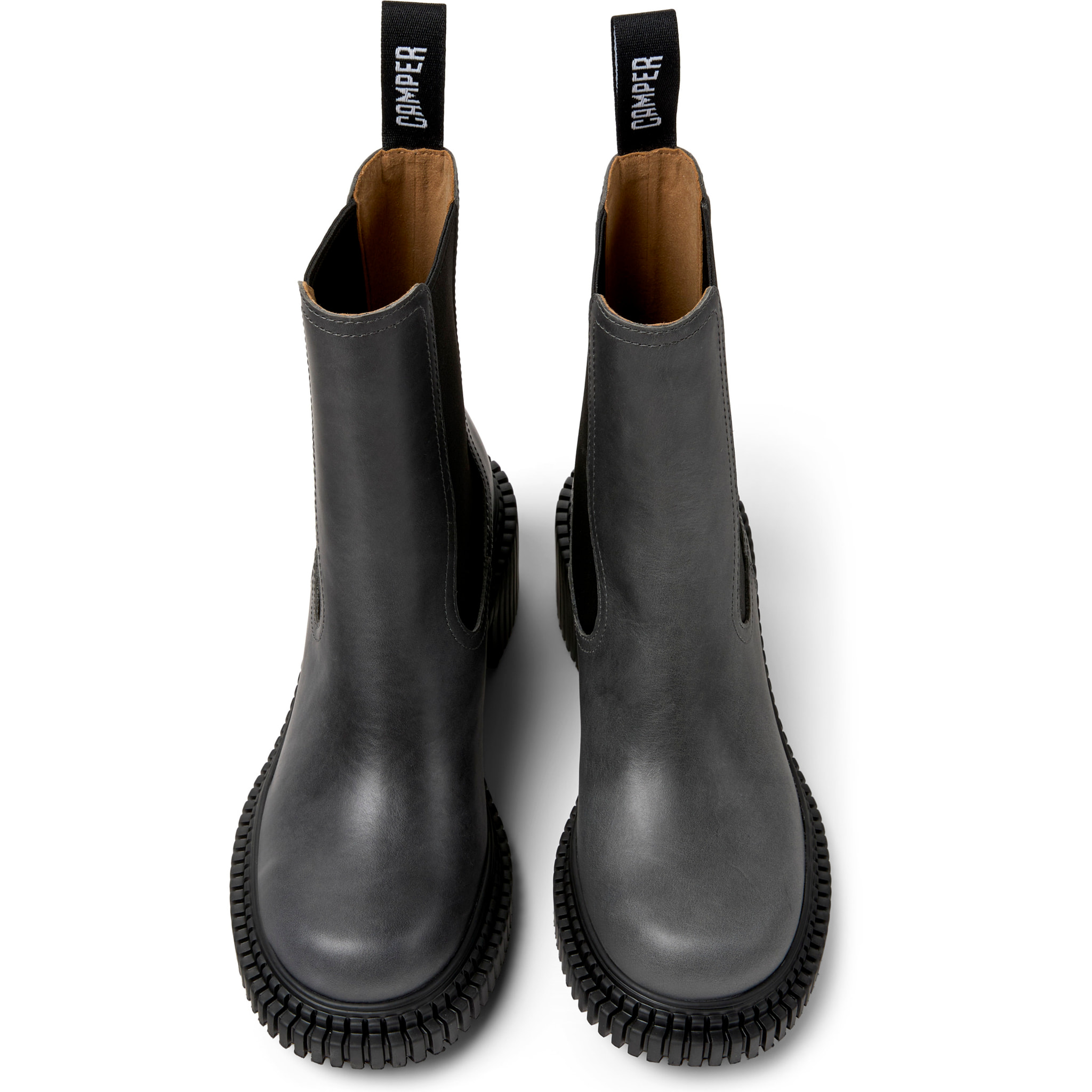 Stivaletti - CAMPER Pix London - Grigio - Pelle liscia