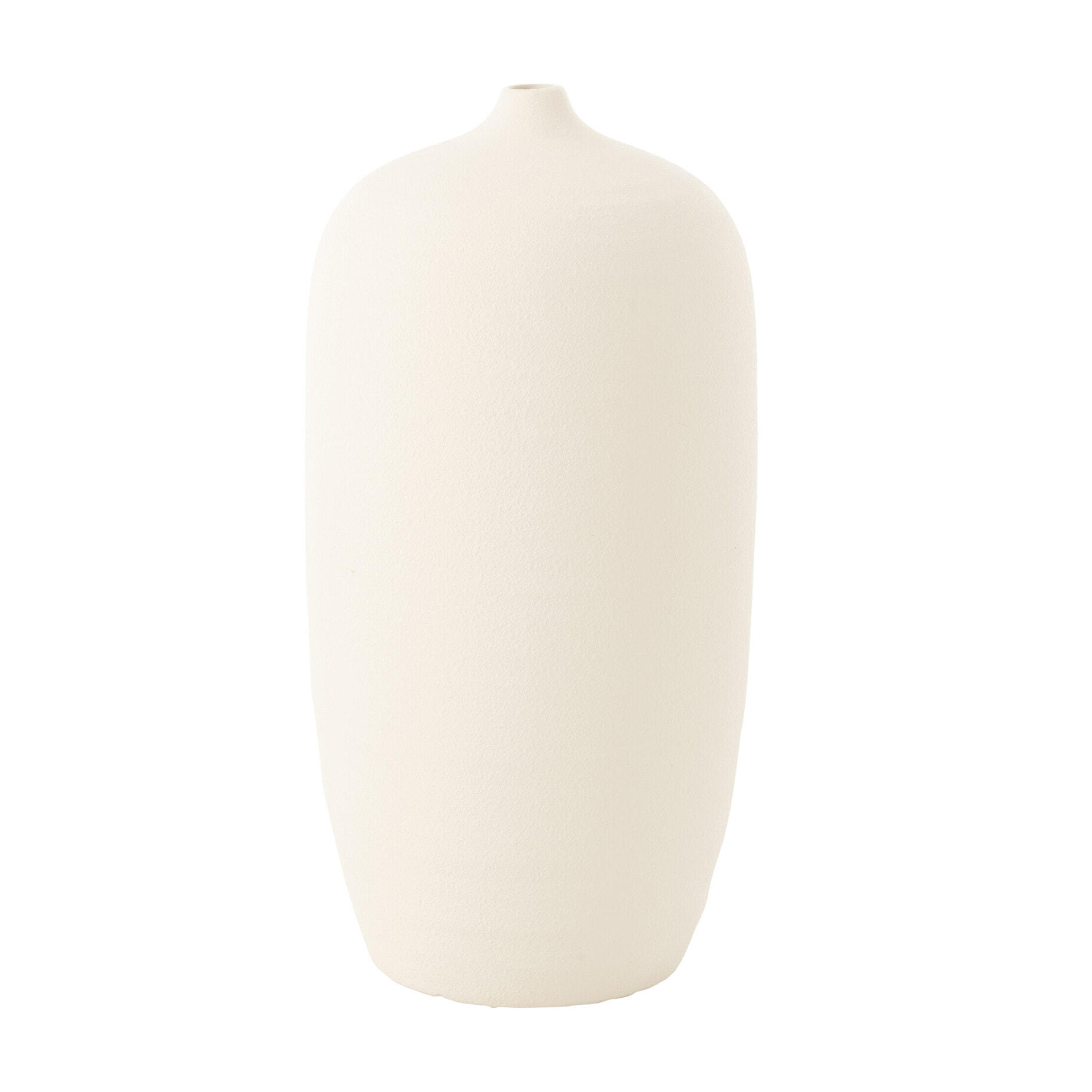 J-Line vase Cassia Oval - céramique - blanc - 59 cm de hauteur