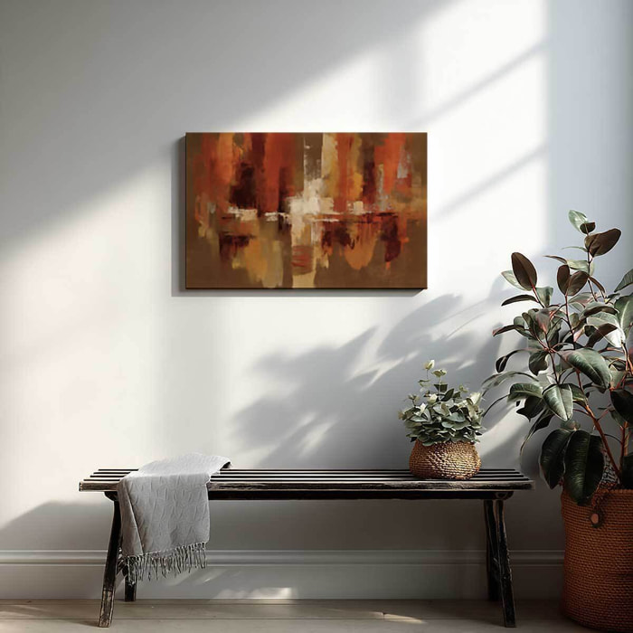 Tableau abstrait Castagnettes Toile imprimée