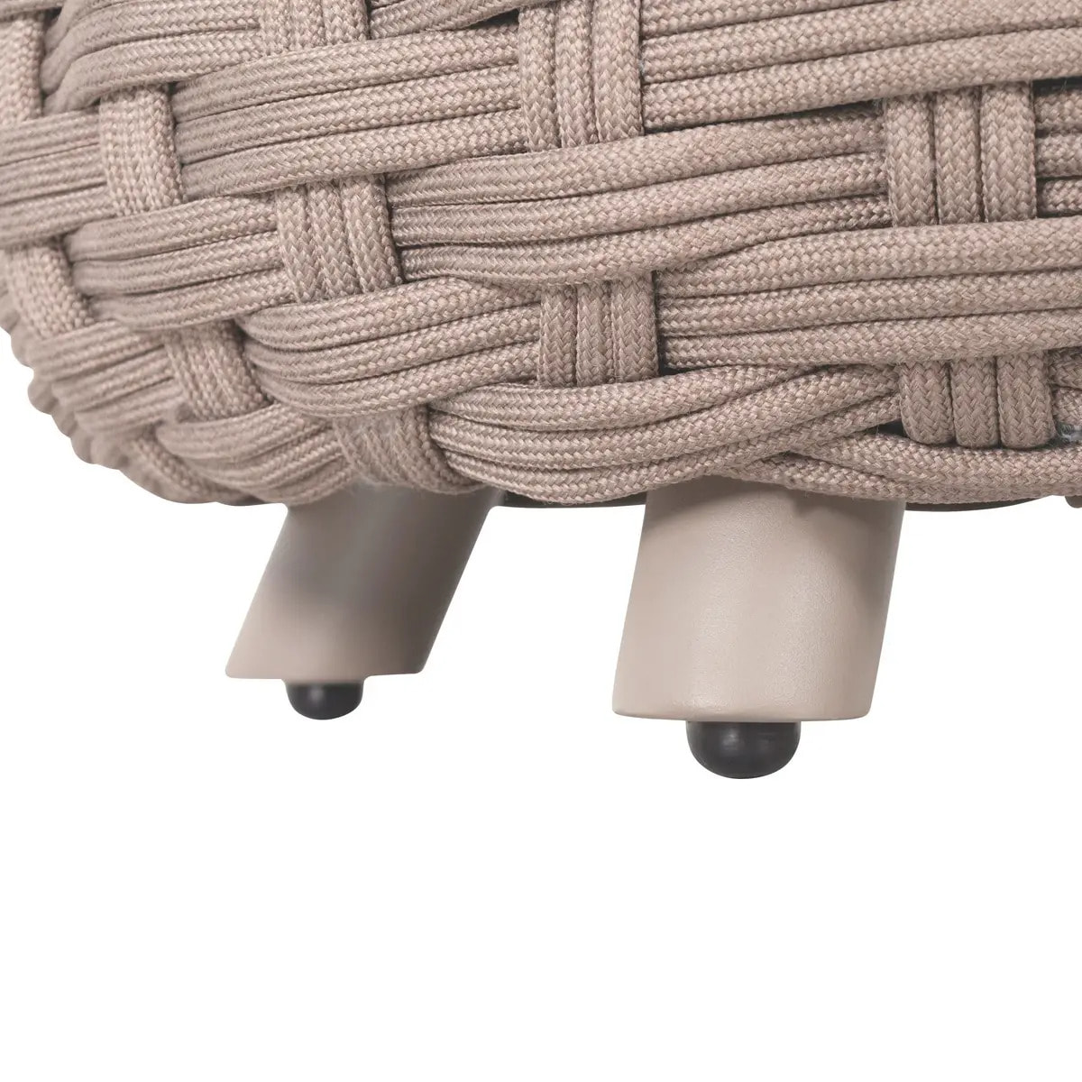 Pouf de jardin Obbae café