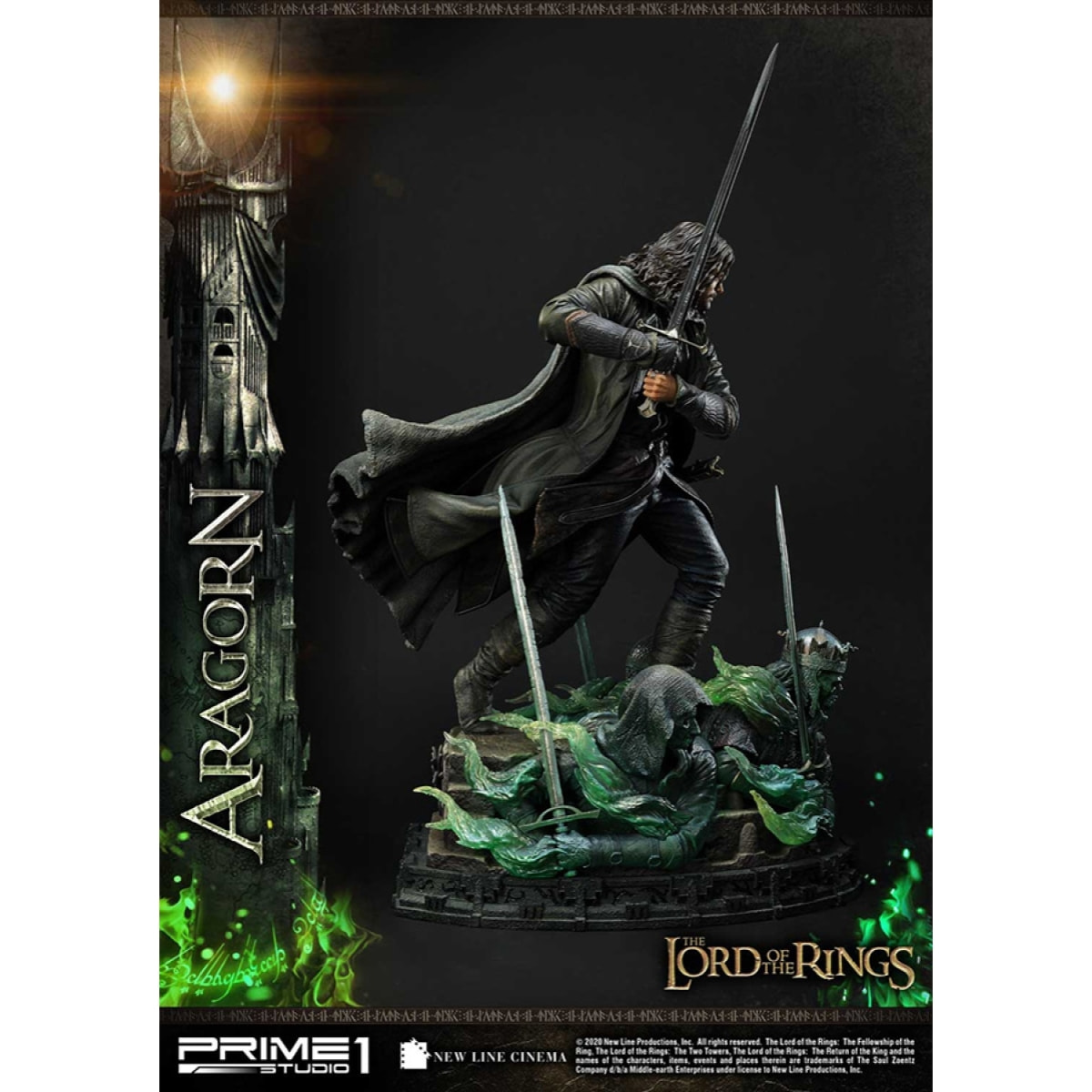 Il Signore Degli Anelli Statua Aragorn 1/4 76 cm Prime 1 Studio